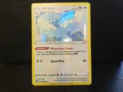 Pokemon TCG Altaria Champions Path 049/073 Holo Rare (Holo Bleed Error Card) NM - Image 3