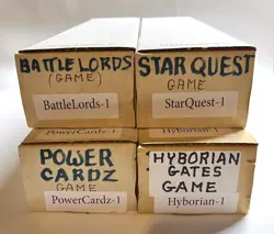 Vintage CCG Card Lot - Battle Lords, Star Quest, Power Cardz, Hyborian Gates - Image 1