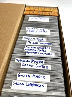 Vintage CCG Card Lot - Battle Lords, Star Quest, Power Cardz, Hyborian Gates - Image 5