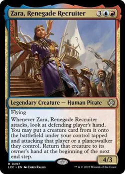 Zara, Renegade Recruiter - Light Play MTG Commander: The Lost Caverns of Ixalan - Image 1