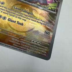 Great Tusk Pokemon Card 055/131 Prismatic Evolutions Masterball - Image 5