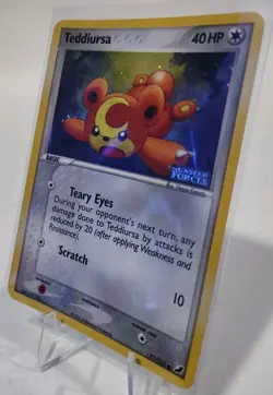 Pokemon Card - Teddiursa Unseen Forces 77/115 Reverse Holo Stamped LP - Image 2