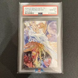 PSA10 Death Note Trading Card 2006-2007 TC GEM MT #05 Speckle - Image 1
