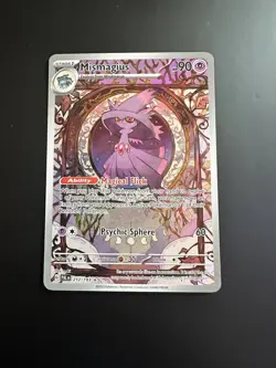 Mismagius 212/193 - Paldea Evolved Illustration Rare Pokemon Card TCG NM - Image 1