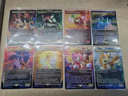 Magic Secret Lair x Sonic Friends And Foes Foil Set OPENED w/ Bonus Card - Image 1