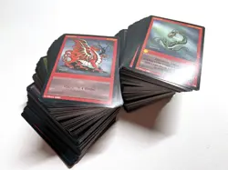 Wyvern CCG Vintage 350+ Card Lot - 1994 - Dragons, Terrains, Etc. - Image 3