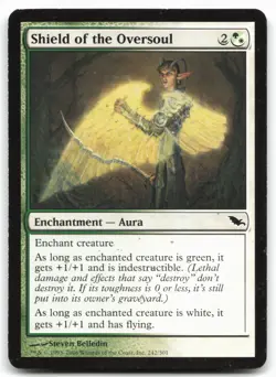 MTG Shield of the Oversoul C Shadowmoor 242 MP - Image 1