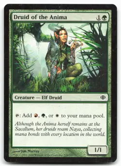MTG Druid of the Anima C Shards of Alara 128 MP - Image 1