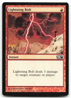 MTG Lightning Bolt C Magic 2011 (M11) 149 MP - Image 1