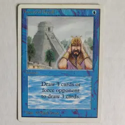 Ancestral Recall - HP- - Unlimited Edition 2ED - MTG - Image 1