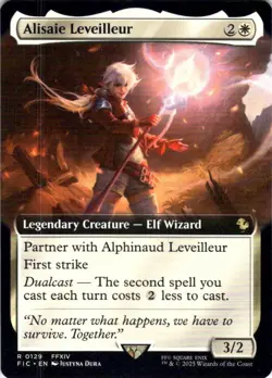 MTG Alisaie Leveilleur (Extended) (129) | NM | Commander: Final Fantasy (FIC) - Image 1