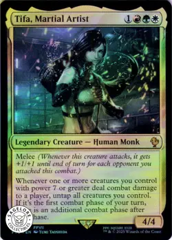 MTG Tifa, Martial Artist (6) | NM Foil | Commander: Final Fantasy (FIC) - Image 1