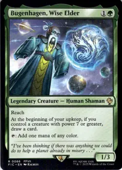 MTG Bugenhagen, Wise Elder (66) | NM | Commander: Final Fantasy (FIC) - Image 1