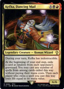 MTG Kefka, Dancing Mad (84) | NM | Commander: Final Fantasy (FIC) - Image 1
