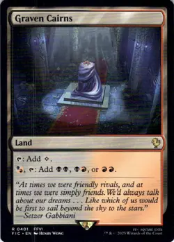 MTG Graven Cairns (401) | NM | Commander: Final Fantasy (FIC) - Image 1