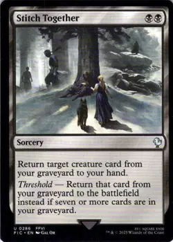 MTG Stitch Together (286) | NM | Commander: Final Fantasy (FIC) - Image 1