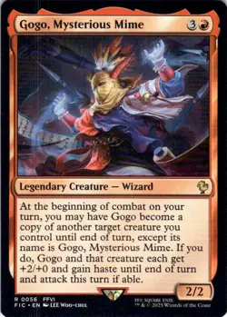 MTG Gogo, Mysterious Mime (56) | NM | Commander: Final Fantasy (FIC) - Image 1