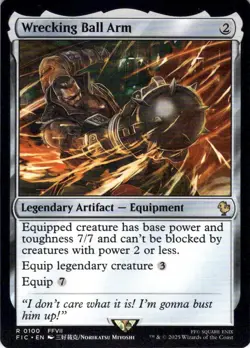 MTG Wrecking Ball Arm (100) | NM | Commander: Final Fantasy (FIC) - Image 1