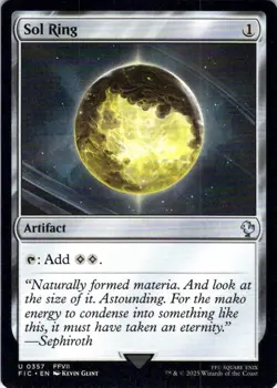 MTG Sol Ring (357) | NM | Commander: Final Fantasy (FIC) - Image 1