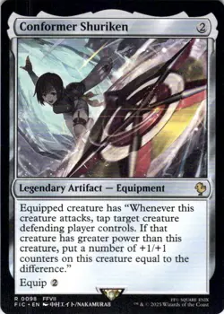 MTG Conqueror's Flail (340) | NM | Commander: Final Fantasy (FIC) - Image 1
