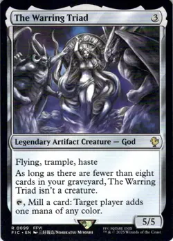 MTG The Warring Triad (99) | NM | Commander: Final Fantasy (FIC) - Image 1