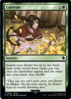 MTG Cultivate (300) | NM | Commander: Final Fantasy (FIC) - Image 1