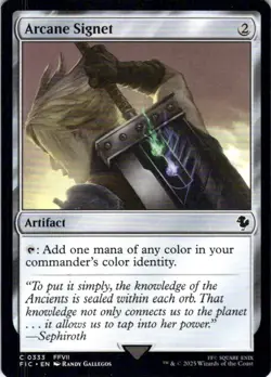 MTG Arcane Signet (333) | NM | Commander: Final Fantasy (FIC) - Image 1