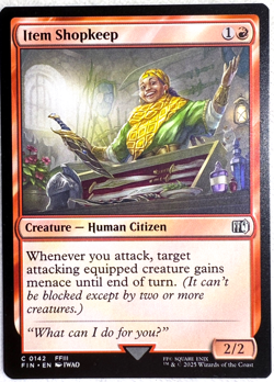 MTG - Item Shopkeep - Final Fantasy - 0142 - EN - NM - Image 1