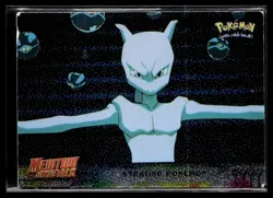 1999 Pokemon Topps - Mewtwo Strikes Back - Black Logo- Holo Stealing Pokemon #27 - Image 1