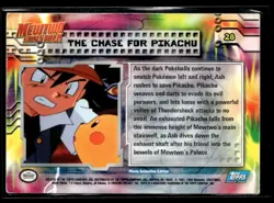 1999 Pokemon Topps - Mewtwo Strikes Back - Blue Logo - Holo The Chase For - Image 2