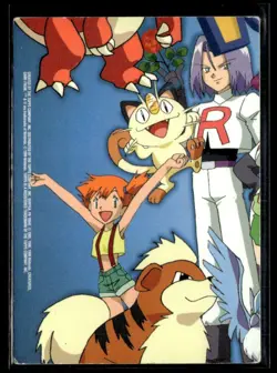 1999 Pokemon Topps - TV Animation Edition- Gary Oak #TV8 - Image 2