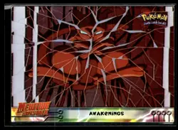 1999 Pokemon Topps - Mewtwo Strikes Back - Blue Logo Awakenings #2 - Image 1
