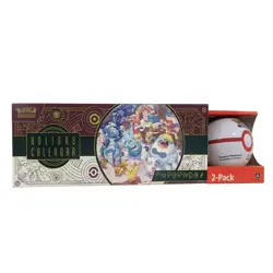 Pokemon TCG 2025 Holiday Advent Calendar Bundle Costco Exclusive Sealed New - Image 1