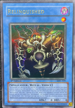 Relinquished (MRL-029) - 1st Edition Ultra Rare - Yugioh *FREE SHIPPING - Image 1
