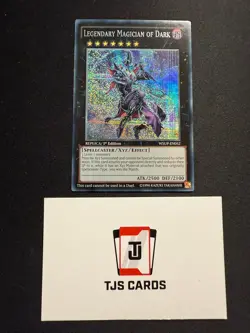 Legendary Magician Of Dark - Prismatic Secret Rare 1st WSUP-EN052 - YuGiOh - Image 1