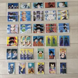Dragon BallZ Kakumenko Set of 49 YuGiOh Card Game Collection Used - Image 1
