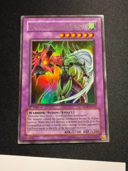 Elemental Hero Flame Wingman - Ultra Rare 1st Edition TLM-EN035 - LP - YuGiOh - Image 4