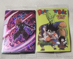 Dragon Ball Itajaga Concept Card Set of 2 Used SSR Goku Black Goku Tianjinhan Pi - Image 1