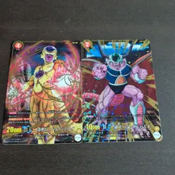 Dragon Ball Carddass Frieza Parent and Child Card Set Used - Image 1