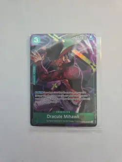 One Piece Illustration Box Volume 4 Dracule Mihawk Promo Alt Art Card English - Image 1