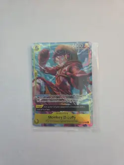 One Piece Illustration Box Volume 3 Monkey D Luffy Promo Alt Art Card English - Image 1