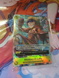 One Piece Illustration Box Volume 3 Monkey D Luffy Promo Alt Art Card English - Image 1