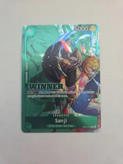 Sanji EB01-014 R One Piece WINNER Tournament Pack 2025 Vol. 1 Card Game NM - Image 1