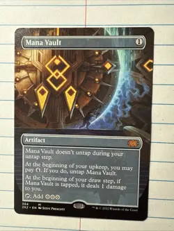 Mana Vault Borderless NM MTG Card Magic 2XM2 Double Masters 2022 - Image 1