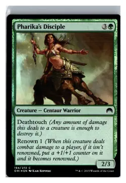 FOIL Pharika's Disciple Magic Origins - MTG Magic the Gathering Card - Image 1