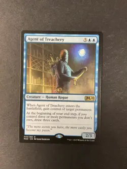 Agent of Treachery - M20 - Core Set 2020 - Magic the Gathering - MTG - Image 1