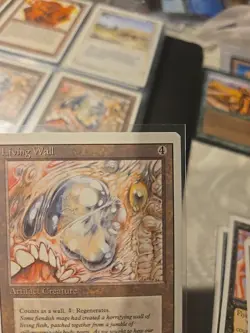 MTG Revised Living Wall Never Played Nm/m - Image 3