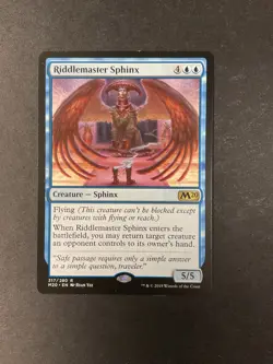 Riddlemaster Sphinx - M20 - Core Set 2020 - Magic the Gathering - MTG - Image 1