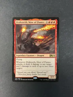 Drakuseth, Maw of Flames - M20 - Core Set 2020 - Magic the Gathering - MTG - Image 1