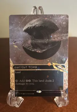 Ancient Tomb MTG 0091 Borderless Edge of Eternities: Stellar Sights Galaxy Foil - Image 1